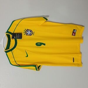 Brazil 1998 Ronaldo Mens Jersey Size XL